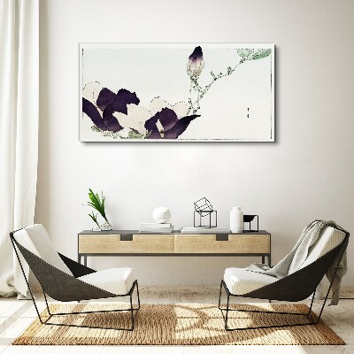 Bild auf leinwand Florale Schönheit in zarten Farbtönen