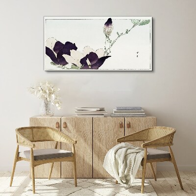 Bild auf leinwand Florale Schönheit in zarten Farbtönen