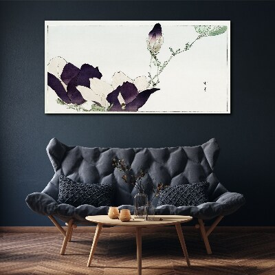 Bild auf leinwand Florale Schönheit in zarten Farbtönen