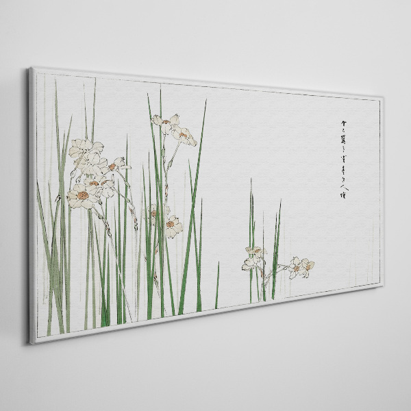 Foto auf leinwand Blumen im Gras