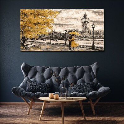 Foto auf leinwand Goldener Herbst in London