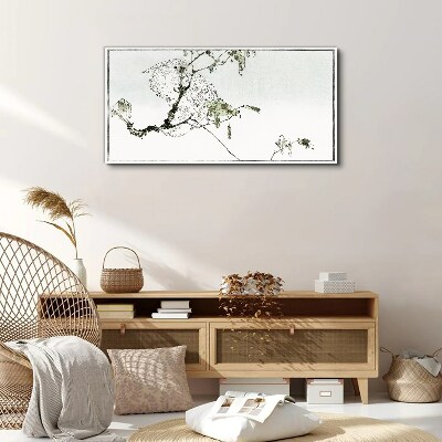 Bild auf leinwand Vogel auf einem Ast