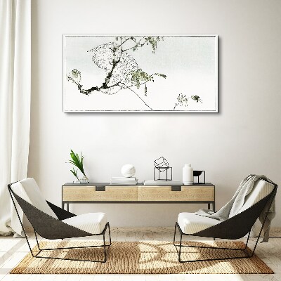 Bild auf leinwand Vogel auf einem Ast