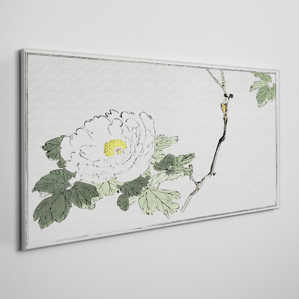 Wandbild Asiatischer Blumenzweig