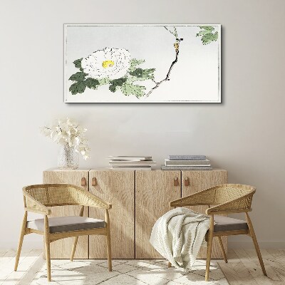 Wandbild Asiatischer Blumenzweig