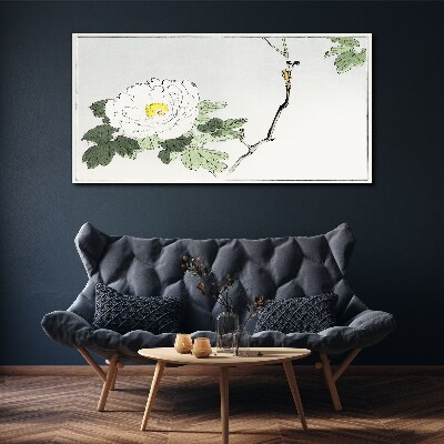 Wandbild Asiatischer Blumenzweig