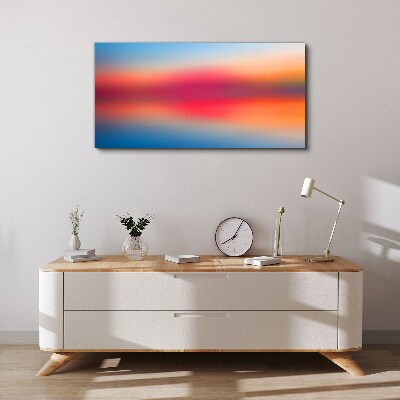 Foto auf leinwand Sonnenuntergang in Pastelltönen