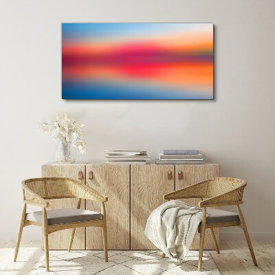 Foto auf leinwand Sonnenuntergang in Pastelltönen