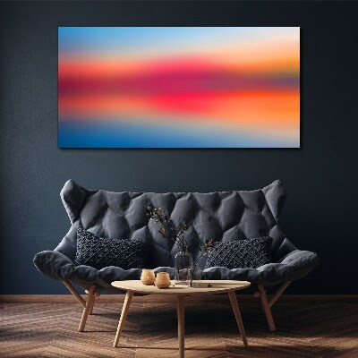 Foto auf leinwand Sonnenuntergang in Pastelltönen