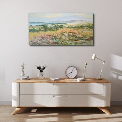 Wandbild Wiesenlandschaft