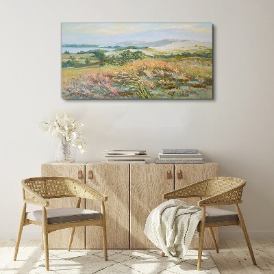 Wandbild Wiesenlandschaft