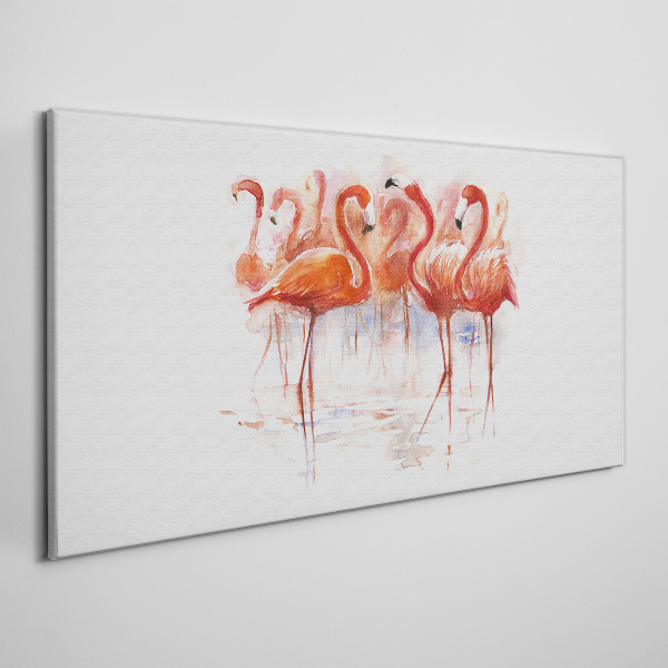 Fotobilder Abstrakter Tierflamingo