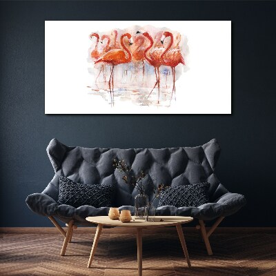 Fotobilder Abstrakter Tierflamingo