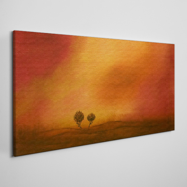 Foto auf leinwand Sonnenuntergang über dem Horizont