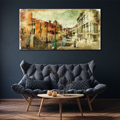 Foto auf leinwand Venedig in Pastelltönen