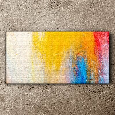 Foto auf leinwand Bunte Abstraktion auf weißem Hintergrund