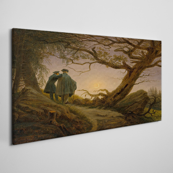 Foto auf leinwand Sonnenuntergang über der Landschaft