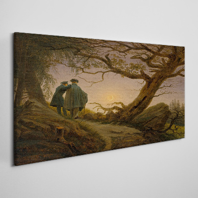 Foto auf leinwand Sonnenuntergang über der Landschaft