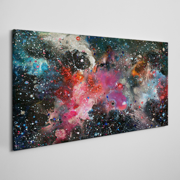 Foto auf leinwand Kosmische Explosion der Farben