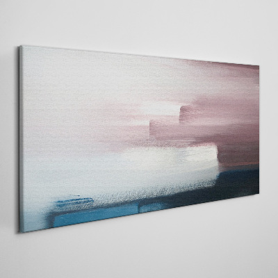 Foto auf leinwand Abstrakte Landschaft in Pastelltönen