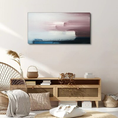 Foto auf leinwand Abstrakte Landschaft in Pastelltönen