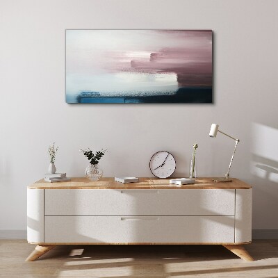 Foto auf leinwand Abstrakte Landschaft in Pastelltönen