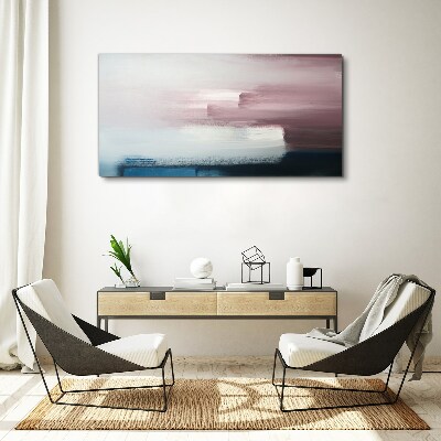 Foto auf leinwand Abstrakte Landschaft in Pastelltönen