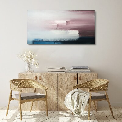 Foto auf leinwand Abstrakte Landschaft in Pastelltönen