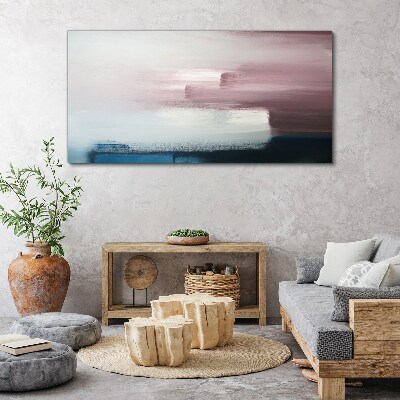 Foto auf leinwand Abstrakte Landschaft in Pastelltönen