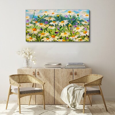 Foto leinwand Abstrakte Blumen Natur