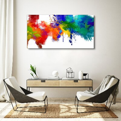 Foto auf leinwand Eine bunte Explosion der Emotionen