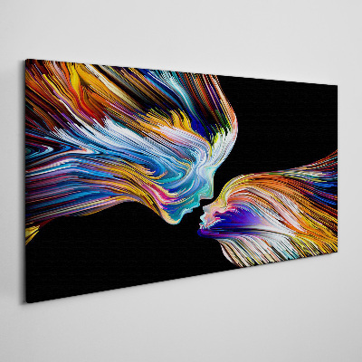 Foto auf leinwand Die Farben der Liebe und Emotionen