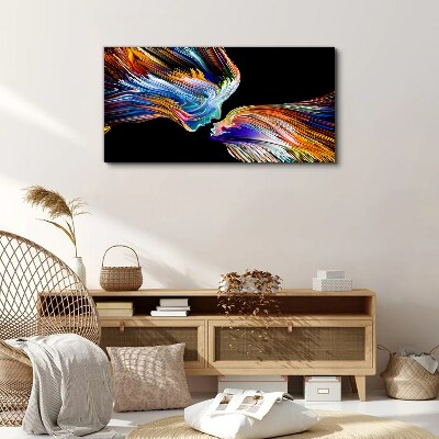 Foto auf leinwand Die Farben der Liebe und Emotionen