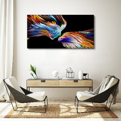 Foto auf leinwand Die Farben der Liebe und Emotionen