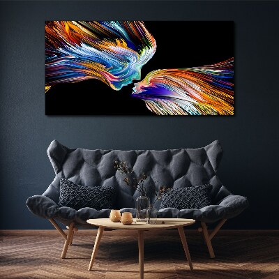 Foto auf leinwand Die Farben der Liebe und Emotionen