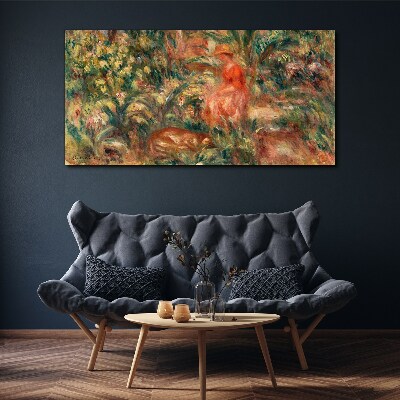Wandbild Sommernachmittag im Garten