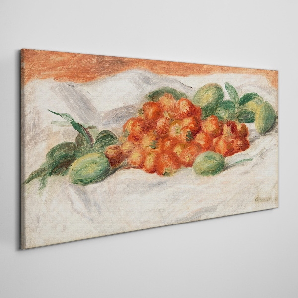 Foto auf leinwand Fruchtbouquet auf weißem Hintergrund