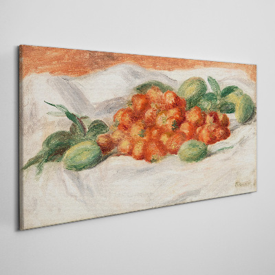 Foto auf leinwand Fruchtbouquet auf weißem Hintergrund
