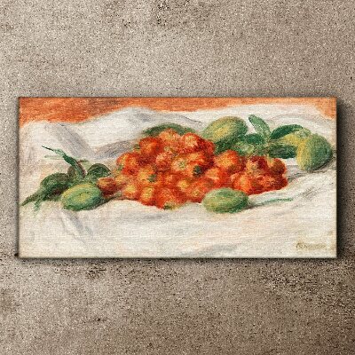 Foto auf leinwand Fruchtbouquet auf weißem Hintergrund