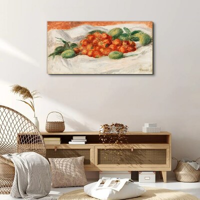 Foto auf leinwand Fruchtbouquet auf weißem Hintergrund