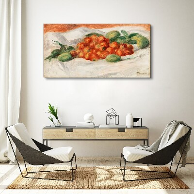 Foto auf leinwand Fruchtbouquet auf weißem Hintergrund