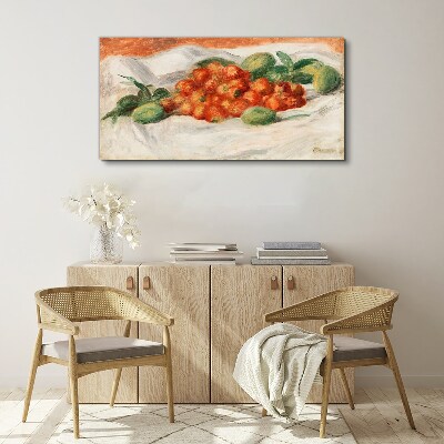 Foto auf leinwand Fruchtbouquet auf weißem Hintergrund
