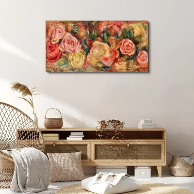 Bild auf leinwand Blumenstrauß aus Rosen