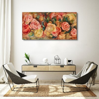 Bild auf leinwand Blumenstrauß aus Rosen