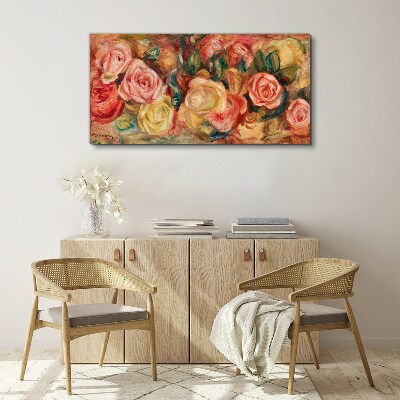 Bild auf leinwand Blumenstrauß aus Rosen