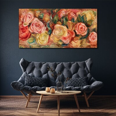 Bild auf leinwand Blumenstrauß aus Rosen