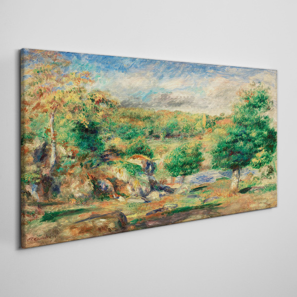 Foto auf leinwand Sommerlandschaft