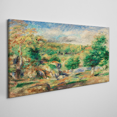 Foto auf leinwand Sommerlandschaft