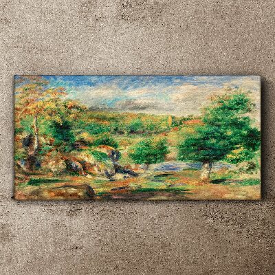 Foto auf leinwand Sommerlandschaft