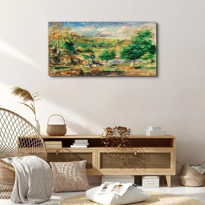 Foto auf leinwand Sommerlandschaft